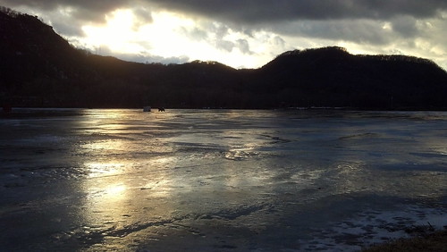 frozen lake Winona